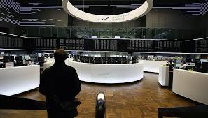 Frankfurt Skyline mit Bankenviertel